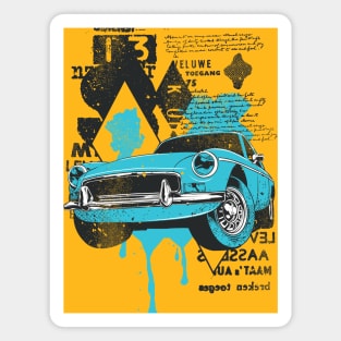 Vintage Cars Magnet